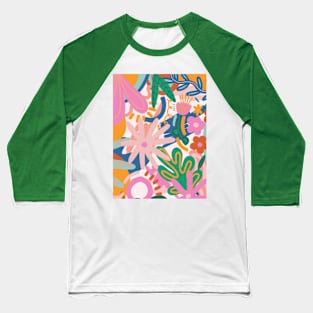 Pastel flowers Baseball T-Shirt